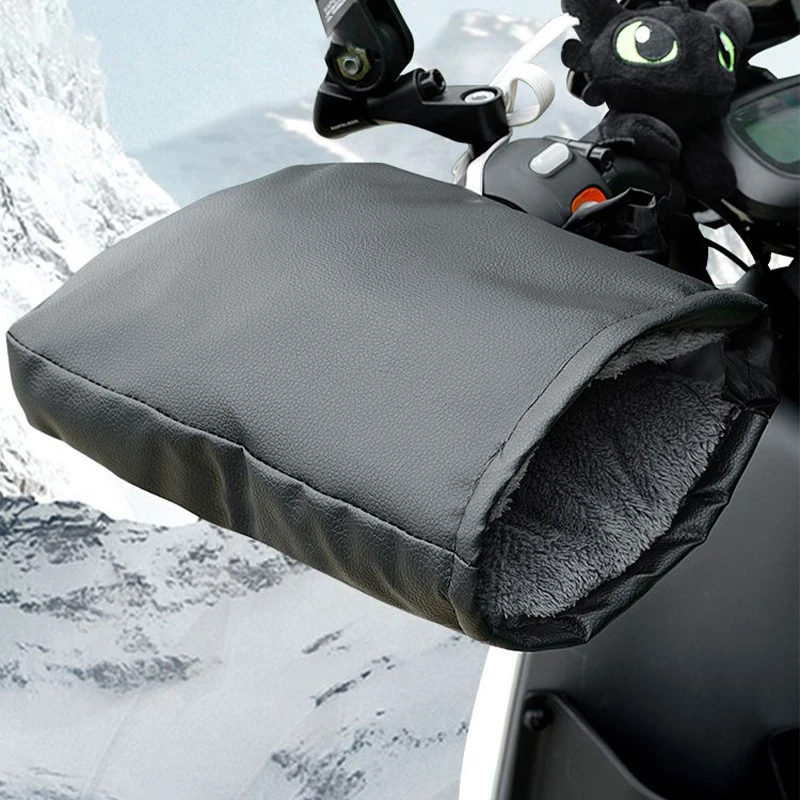 Motorcycle Gear For Winter - オートバイハンドルバーマフ冬用具ミットウォーマーグローブ防水ハンドマフ自転車ハンドルカバーハンドカバーウォーマー