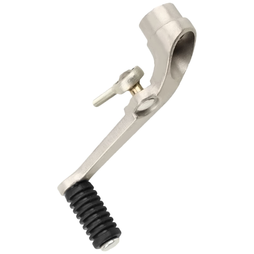 Motorcycle Gear Honda - 高品質のシルバーアルミニウム製オートバイギアレバー,ハンドル15mm,ホンダcbr600rr 2003-2012,cbr1000rr 2004-2010
