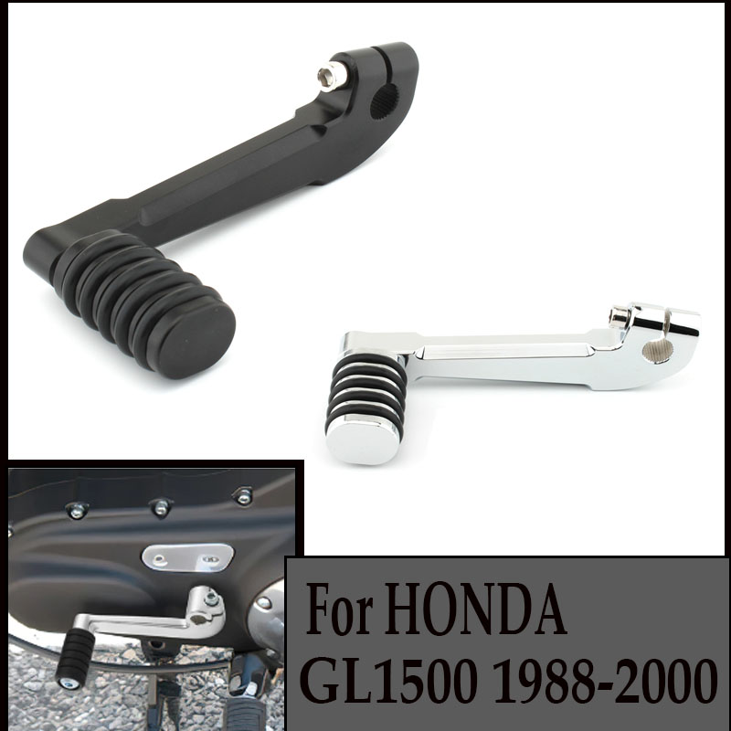 Motorcycle Gear Honda - ホンダゴールドウィング 1500 GL1500 1988-2000 クローム/ブラックアルミニウムオートバイシフターシフトレバー耐久性のあるギアシフト