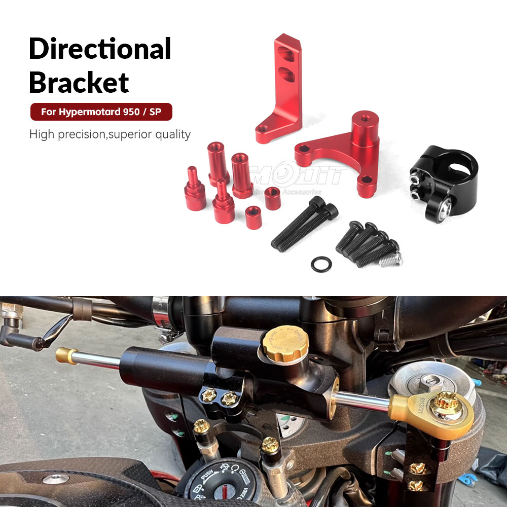 Motorcycle Gear Airbag - ステアリングスタビライザー,ドゥカティハイパーモタード950ハイパーモタード950 sp用マウントキット,オートバイアクセサリー