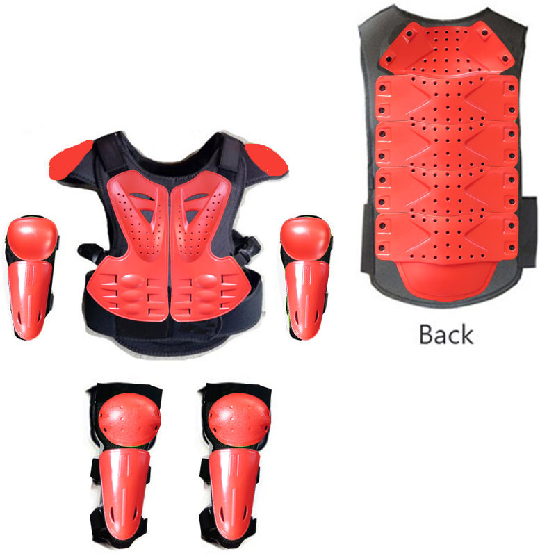 CE認証取得済み オートバイ用子供用アーマーベスト 全身保護 - Motorcycle Gear Youth のレビューと価格