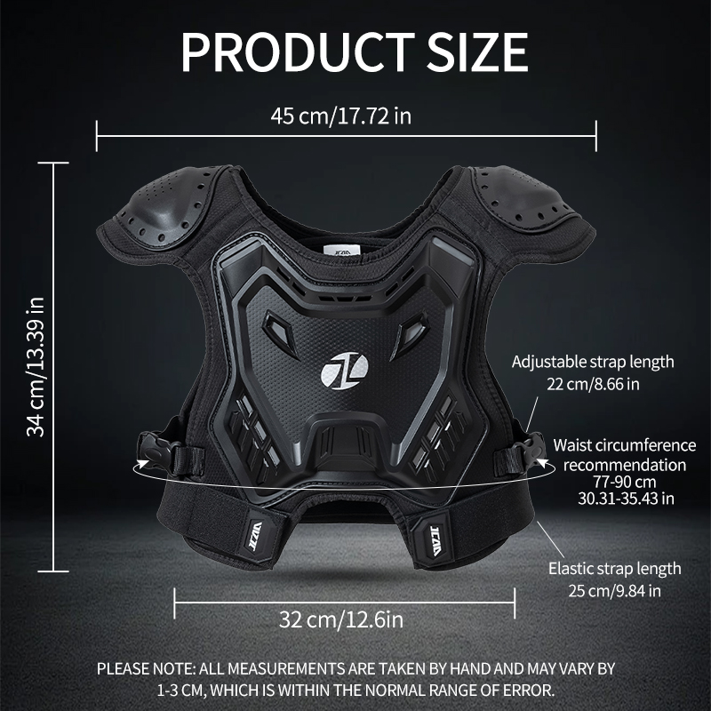 子供・青少年用バイク用プロテクターベスト、ハードシェル胸部・ - Motorcycle Gear Youth のレビューと価格