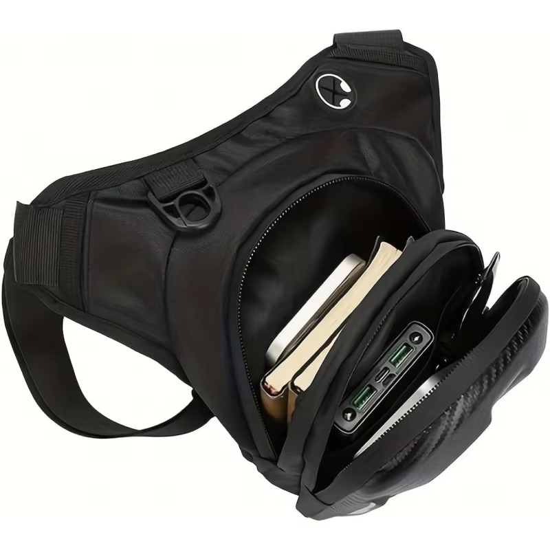 屋外防水オートバイレッグバッグ、ウエストパック＆クロスボディ - Motorcycle Gear Wardrobe のレビューと価格