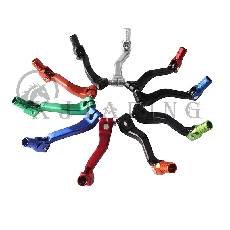 ユニバーサルオートバイアクセサリー CNC アルミ折りたたみ - Motorcycle Gear Lever のレビューと価格