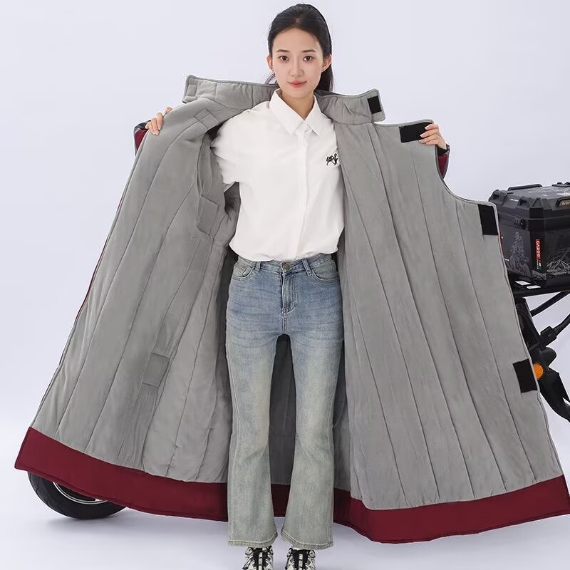 ワンピース型バイク用防寒ロングフリーススノーモービルジャケッ - Motorcycle Gear For Winter のレビューと価格
